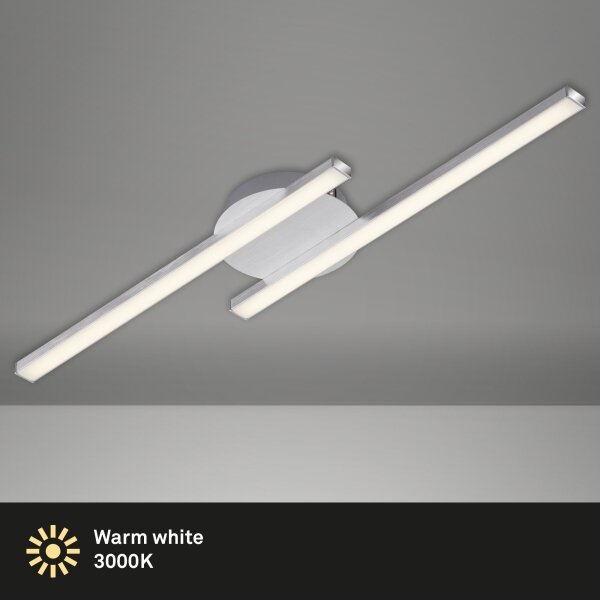 Briloner 3257-029 - Lampadario a plafone LED GO 2xLED/6W/230V