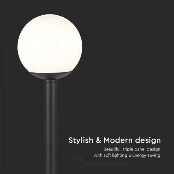 Lampada da esterno 1xE27/60W/230V IP44 97 cm nero