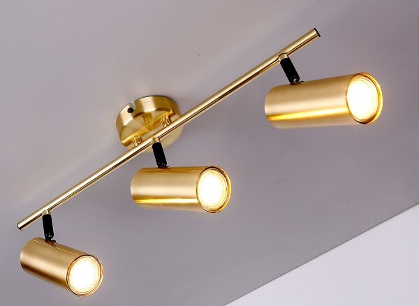 Faretto COLLY 3xGU10/15W/230V oro