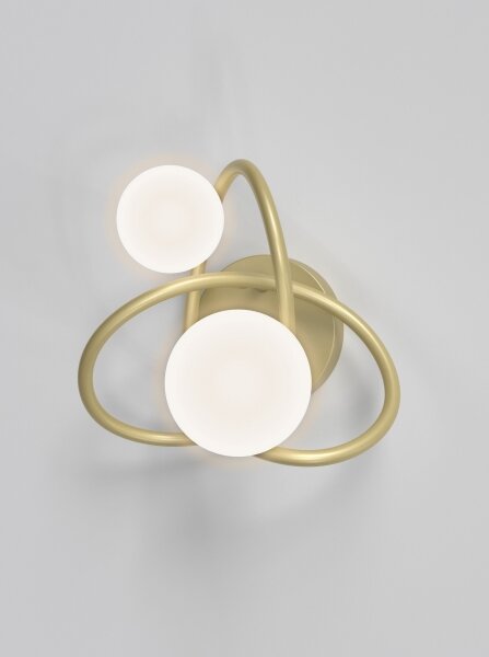 Wofi 4014-201 - Applique a LED NANCY 2xG9/3,5W/230V oro/bianco