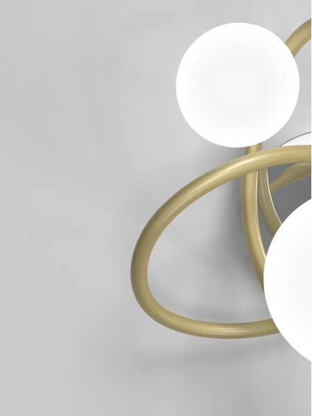 Wofi 4014-201 - Applique a LED NANCY 2xG9/3,5W/230V oro/bianco