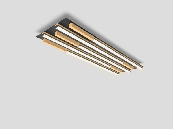 Wofi 9031-506L - Plafoniera LED dimmerabile PALERMO LED/57W/230V legno