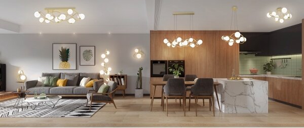 Wofi 4014-201 - Applique a LED NANCY 2xG9/3,5W/230V oro/bianco