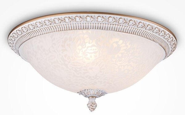 Maytoni C908-CL-03-W - Plafoniera PASCAL 3xE27/40W/230V bianco