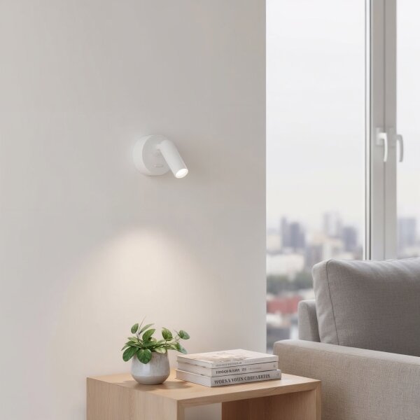 Ideal Lux - Luce Spot da parete a LED BEAN LED/3W/230V CRI 90 bianco