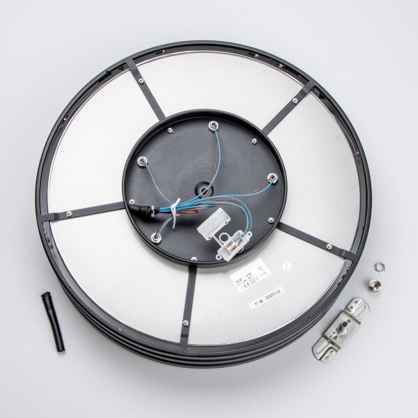 Brilagi - Plafoniera LED in cristallo VELURE 5xE14/40W/230V nera