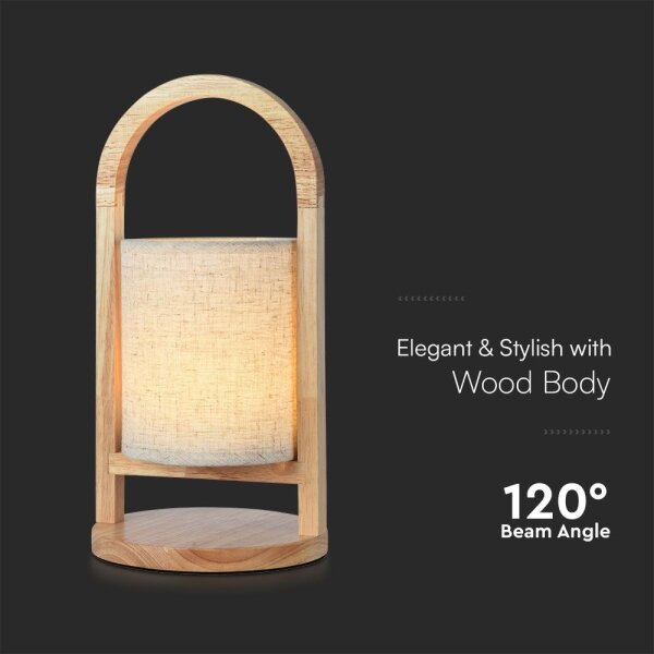 LED Lampada da tavolo touch ricaricabile e dimmerabile LED/1,5W/5V 3000K 1800 mAh beige