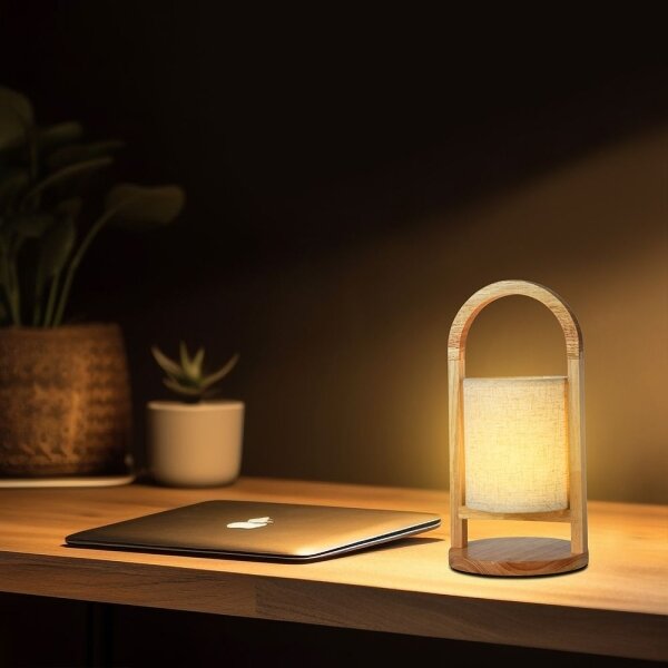 LED Lampada da tavolo touch ricaricabile e dimmerabile LED/1,5W/5V 3000K 1800 mAh beige