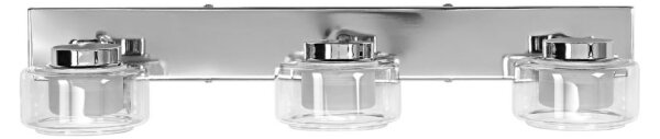Ledvance-Applique a LED da bagno ORBIS FLAME 3xLED/5,5W/230V IP44 cromo