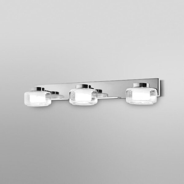 Ledvance-Applique a LED da bagno ORBIS FLAME 3xLED/5,5W/230V IP44 cromo