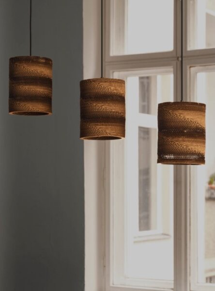 Ledvance - Lampadario a sospensione con filo DECOR CARDBOARD 3xE27/15W/230V