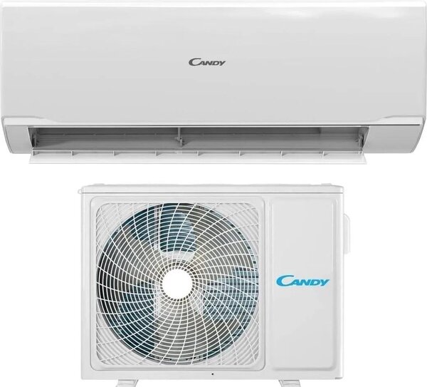 Candy Climatizzatore 12000 Btu Inverter Monosplit Condizionatore con Pompa di Calore Classe A++/A+ Gas R32 Wi-Fi (Unit Interna + Unit Esterna) - 