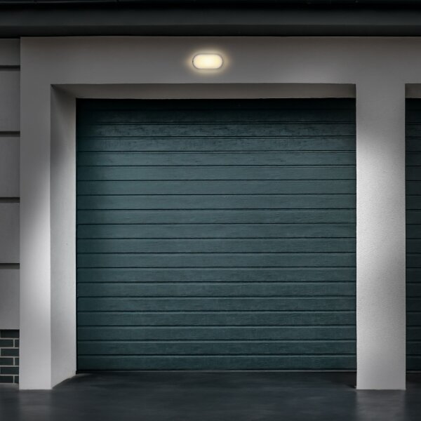 Solight WO744-G- Applique a LED da esterno LED/13W/230V 4000K IP54 grigio ovale