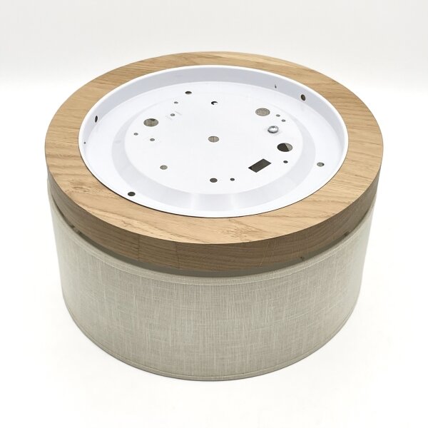 Brilagi - LED Plafoniera BELLADONNA 1xE27/15W/230V diametro 30 cm color crema/quercia