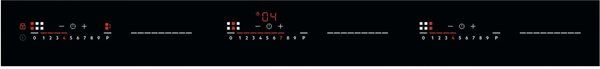 Aeg Piano Cottura a Induzione 6 Fuochi Larghezza 80 cm con Superficie in Vetro colore Nero - NIR86T00FB TotalFlex 6000