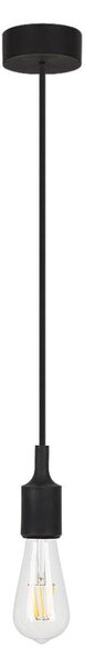 Rabalux 1412 - Lampada a sospensione ROXY E27/40W nero