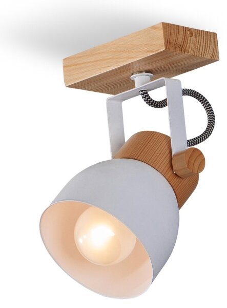 Luce Spot da parete VIANA 1xE27/60W/230V
