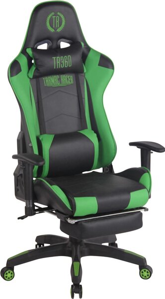 Sedia da ufficio Turbo con poggiapiedi