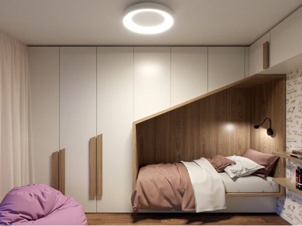 LED2 - Plafoniera LED BELLA LED/40W/230V 3000/4000K bianca