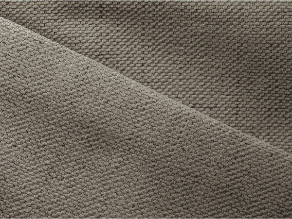 Divano angolare beige allungabile/con contenitore (con penisola a sinistra) Nanea – Makamii