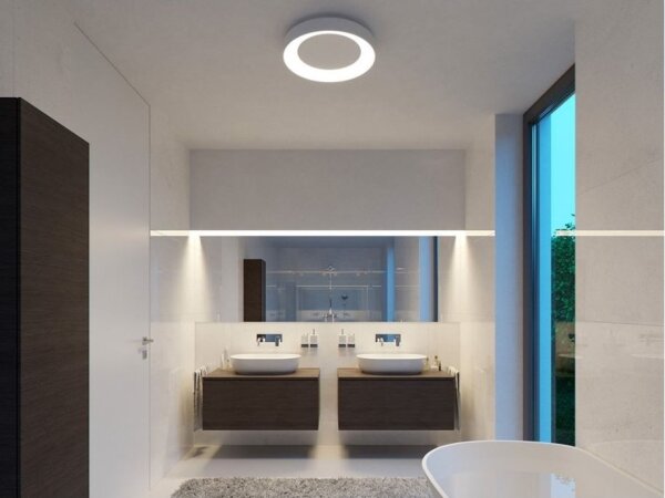 LED2 - Plafoniera LED BELLA LED/40W/230V 3000/4000K bianca