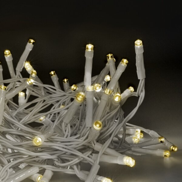 BRILAGI - Catena natalizia LED da esterno 120xLED/8 funzioni/3xAA 9,5m IP44 bianco caldo