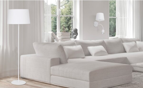 Applique MAJA 1xE27/15W/230V + 1xGU10/10W/230V bianco