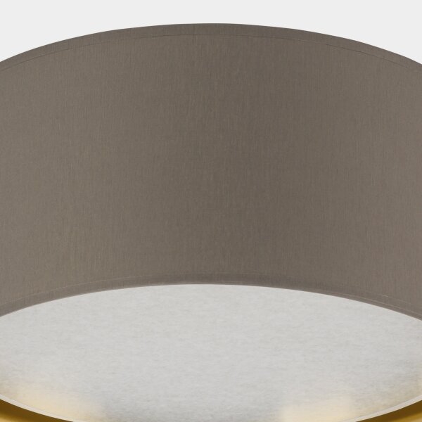 Plafoniera BILBAO 4xE27/15W/230V d. 60 cm marrone/oro