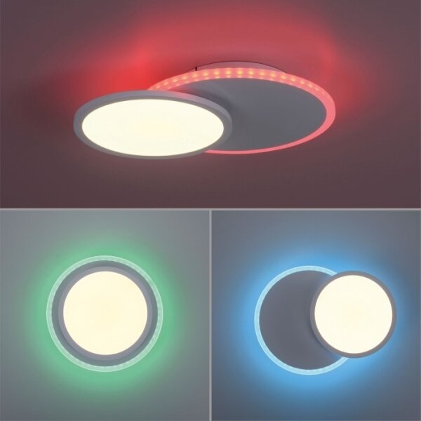 Leuchten Direkt 11662-16 - LED RGB Lampada dimmerabile ARENDA LED/21W/230V + +TC