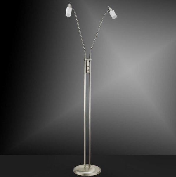 Leuchten Direkt 11937-55 - Lampada da terra LED MAX LED 2xGU10/4W/230V