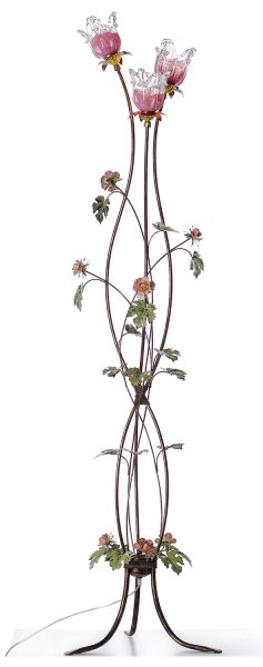 Lampada con piedistallo ROSALIA 3xE14/40W/230V