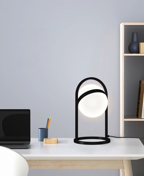 Wofi 8046-102 - Lampada LED Touch dimmerabile AVIGNON LED/10,5W/230V nero