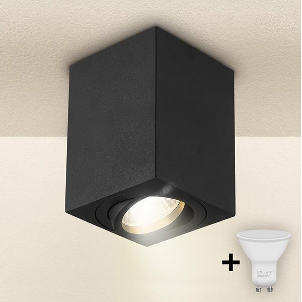 Brilagi - LED Faretto MIA 1xGU10/30W/230V 100x80 mm nero