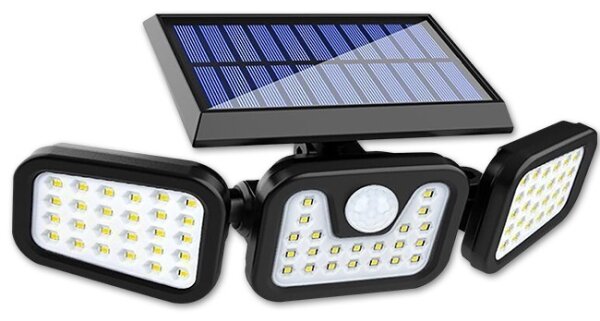 Faro solare con sensore LED/15W/3,7V 2400 mAh IP54 4500K