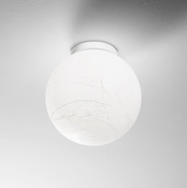 Ideal Lux - Plafoniera CARTA 1xE27/25W/230V diametro 30 cm bianco