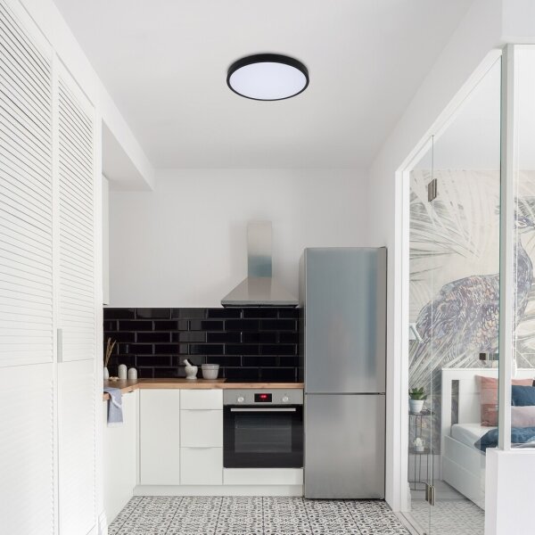 Rabalux 71437 - Plafoniera LED da bagno ALENZO LED/24W/230V IP44 nero