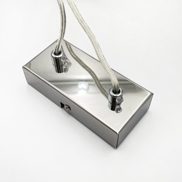 Brilagi - Lampadario a sospensione con cavo MALONY 6xE14/20W/230V cromo lucido