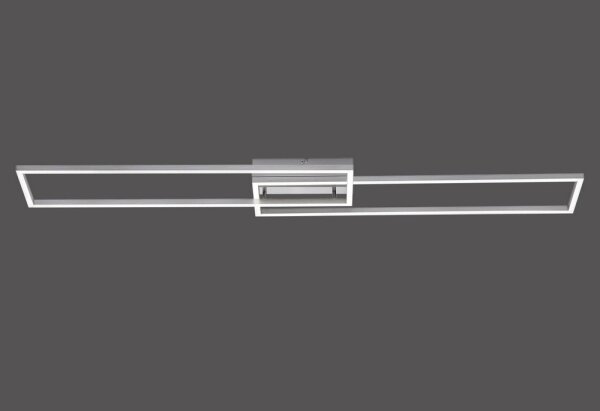 Leuchten Direkt 14019-55 - Lampadario a plafone LED dimmerabile IVEN 2xLED/20W/230V