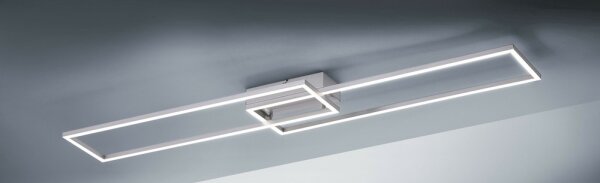 Leuchten Direkt 14019-55 - Lampadario a plafone LED dimmerabile IVEN 2xLED/20W/230V