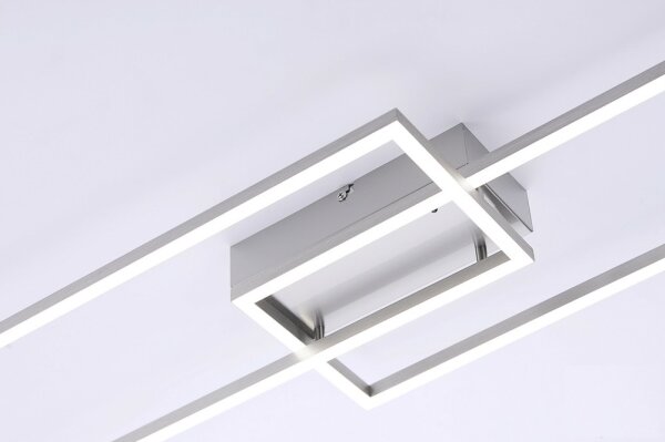 Leuchten Direkt 14019-55 - Lampadario a plafone LED dimmerabile IVEN 2xLED/20W/230V