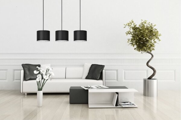 Lampadario a sospensione con filo TUZ 3xE27/60W/230V