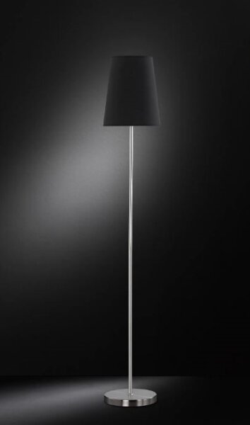 Wofi 3329.01.10.6000 - Lampada da terra FYNN 1xE27/60W/230V nero