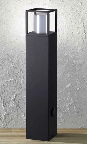 Wofi 12234 - Lampada LED esterna FILIA con presa, 8,5W, 230V, IP54, 80 cm