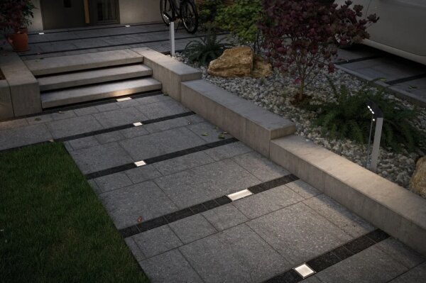 Paulmann 93774 - LED/0,24W IP67 Lampada segnapasso solare CUBE 1,2V