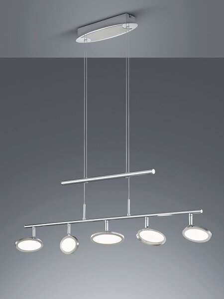 Trio - Lampadario LED a sospensione con filo DUELLANT 5xLED/4,3W/230V