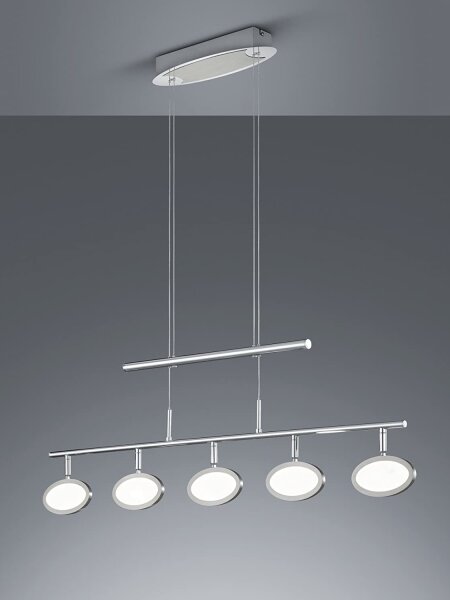 Trio - Lampadario LED a sospensione con filo DUELLANT 5xLED/4,3W/230V