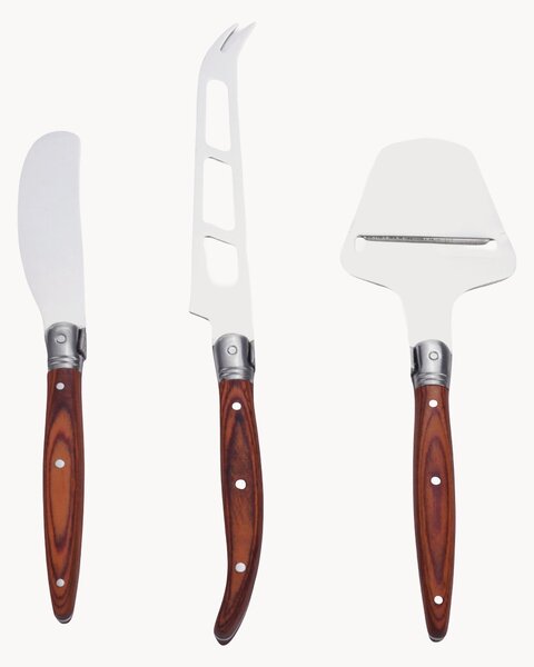 Set di 3 coltelli da formaggio Giselle