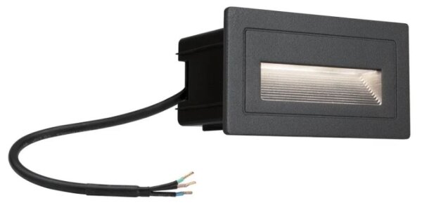 Paulmann 94383 - LED/4W IP44 Luce da esterno da incasso LONG 230V