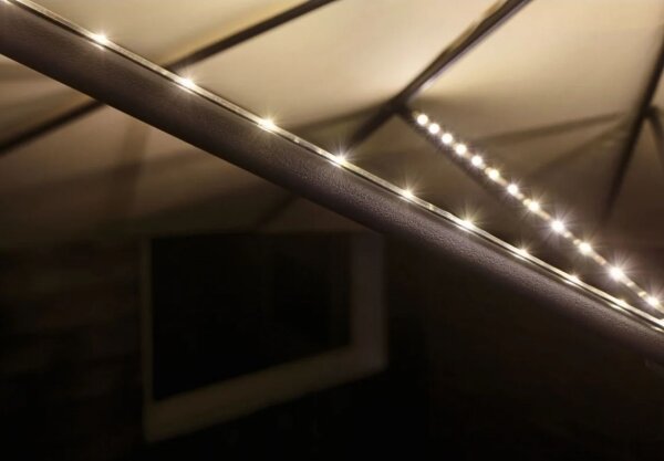 Paulmann 94208 - LED/1,8W Illuminazione a parasole PARASOL 5V/USB 1,6m