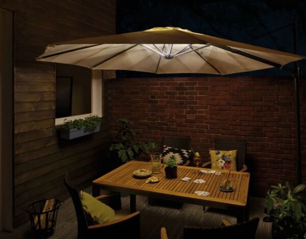 Paulmann 94208 - LED/1,8W Illuminazione a parasole PARASOL 5V/USB 1,6m